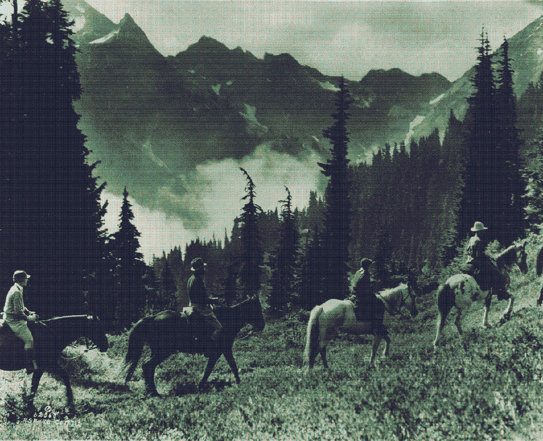 Scenic horseback ride